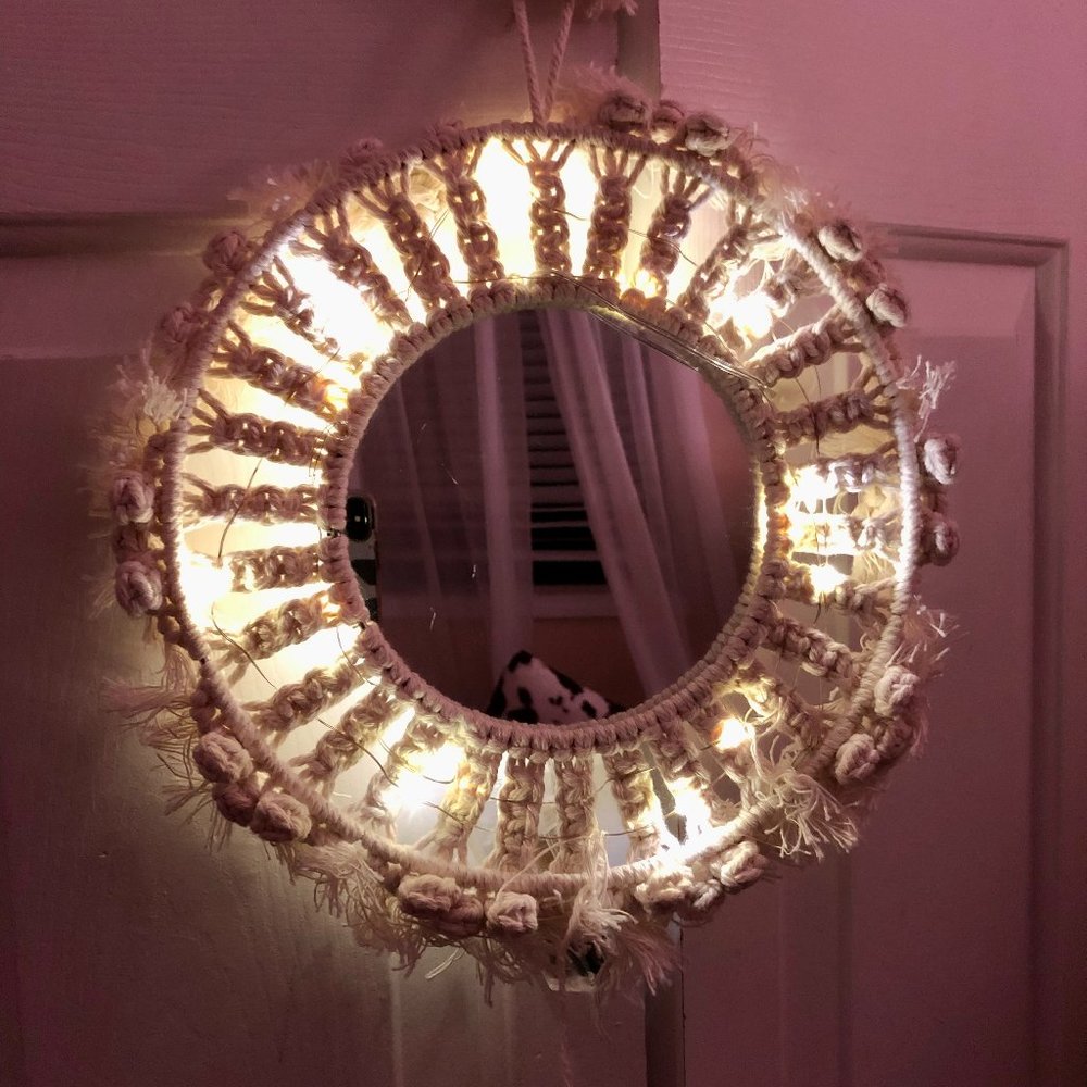 Boho Chic Mini Mirror
